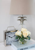 Mia Table Lamp Antique Silver