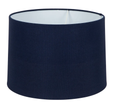 Plain Lampshade Navy Medium