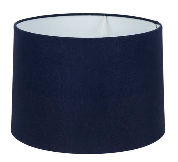 Plain Lampshade Navy Medium