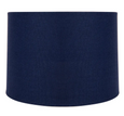 Plain Lampshade Navy Medium
