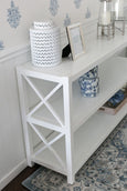 Newport Console Table White