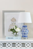 Harlow Lamp with White Shade