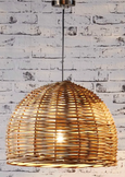 Rattan Small Hanging Pendant Small