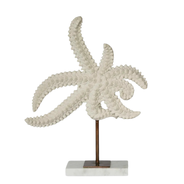 Starfish on Marble White