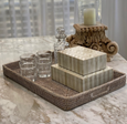 Verandah Rattan Tray Rectangle Small