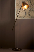 Winston Floor Lamp Antique Brass