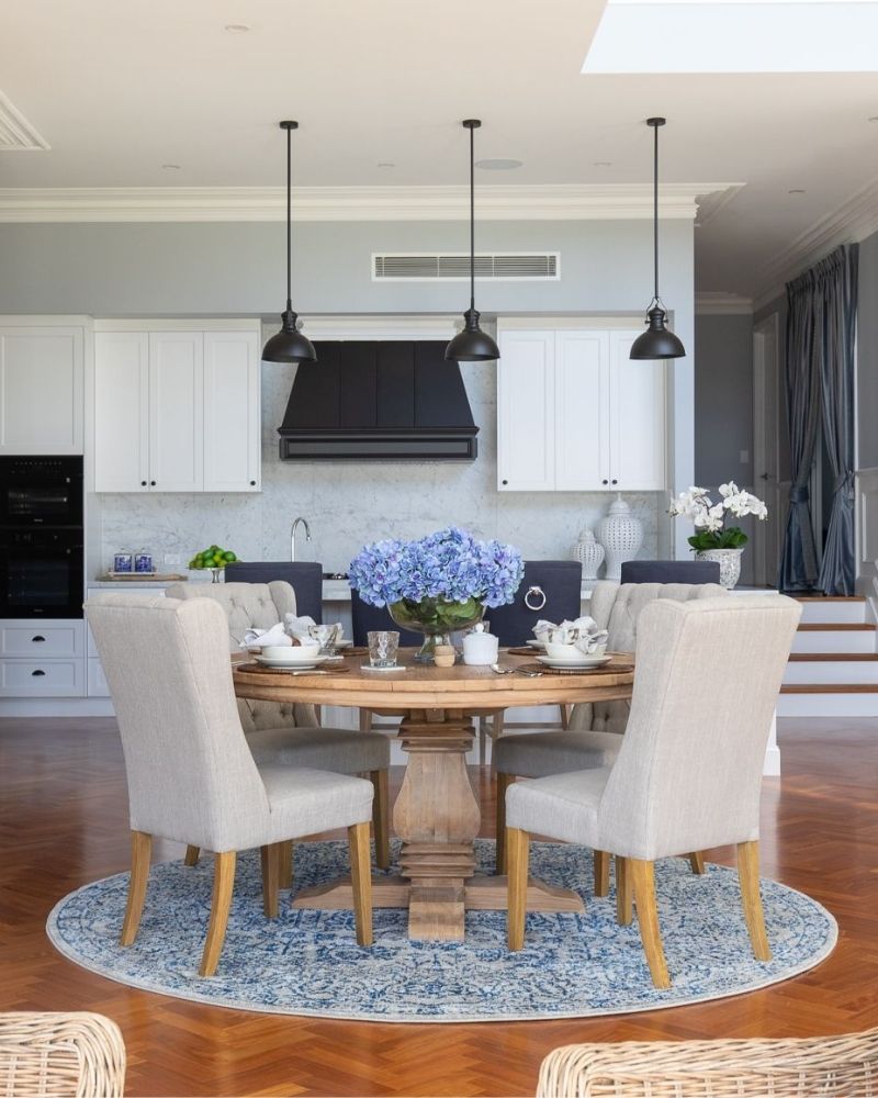 Blue and White Rugs: A Timeless Choice for Hamptons Homes
