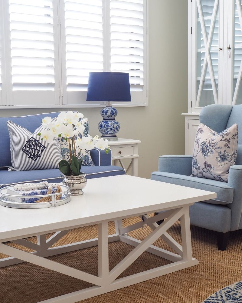 Choosing Armchairs for a Hamptons Living Room