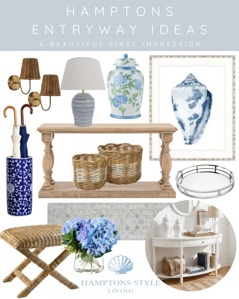 How to Style a Hamptons Entryway: 10 Designer Ideas for a Beautiful First Impression