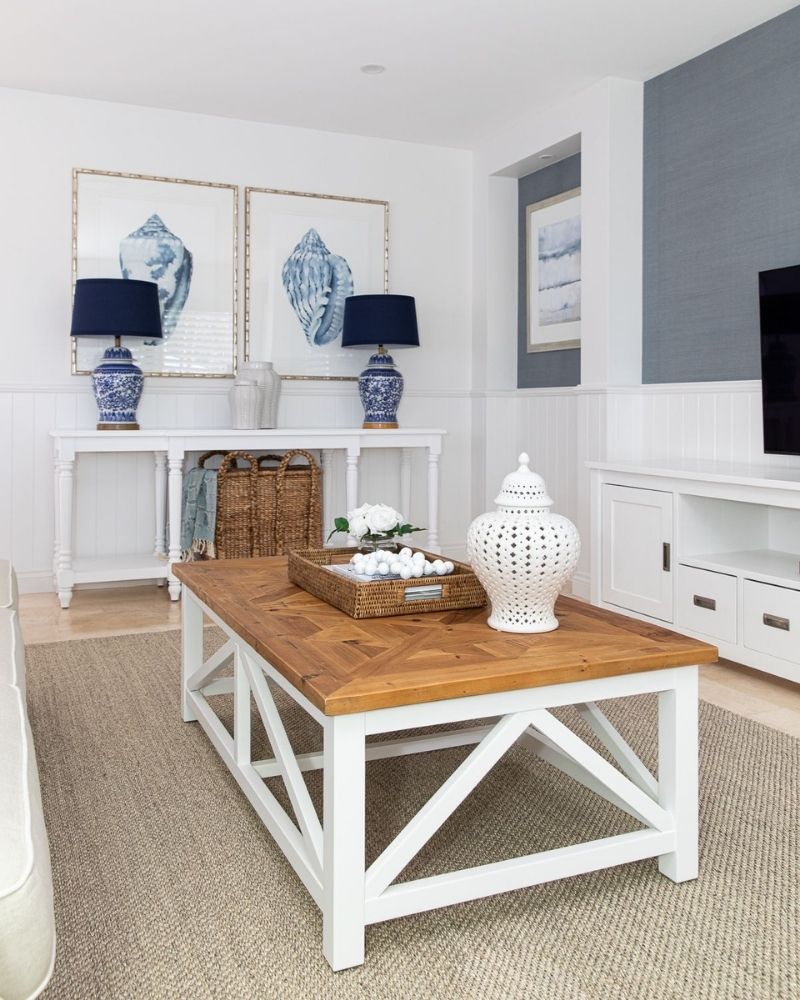 How to Create a Relaxed Coastal Home with Upholstery & White Furniture