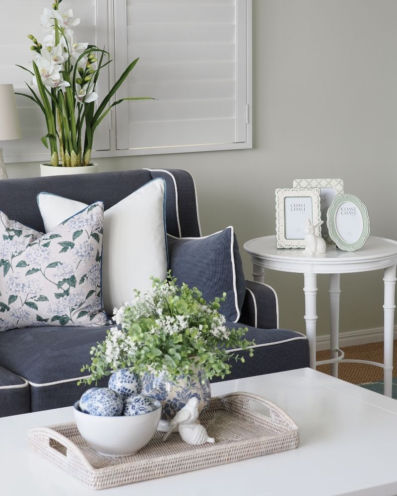 How to Style a Side Table: 10 Beautiful Ideas for Hamptons & Coastal Homes