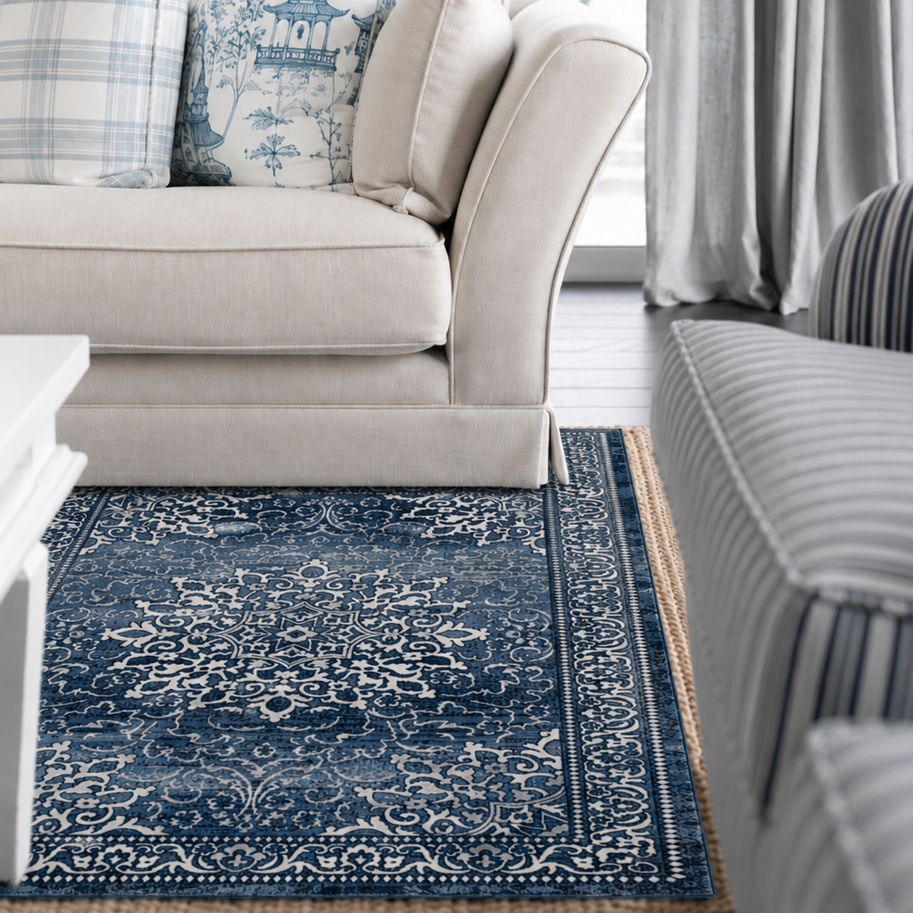 How to Layer Rugs in a Living Room (Designer Guide)