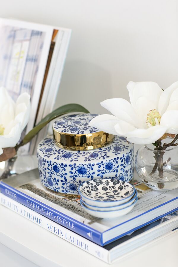 Hamptons Inspired - The Blue & White Touch