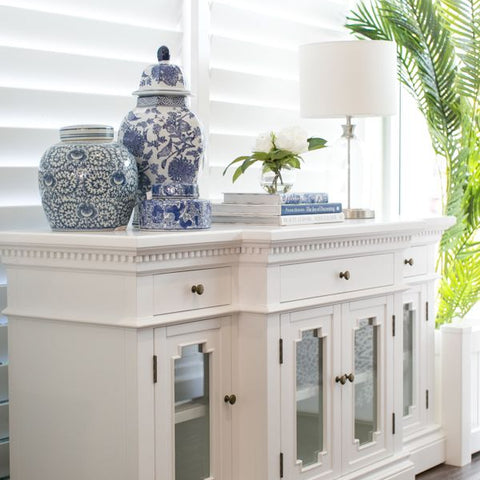 Hamptons TV Units - Hamptons Style