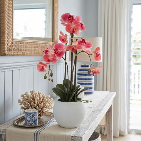 Limited release Hamptons style home décor and furniture pieces styled in a relaxed coastal interior