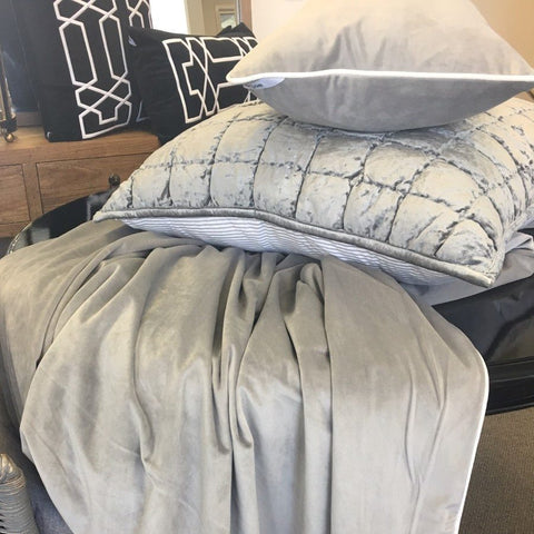 Grey & Black Cushions - Hamptons Style