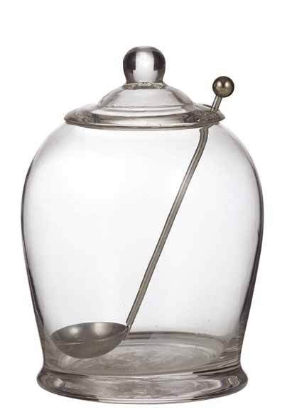 Olive Jar with Spoon