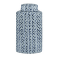 Aarna Ceramic Jar with Lid - Hamptons Style