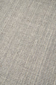 Arden Dove Woven Texture Rug in soft grey with hand-loomed wool and jute pebble weave.