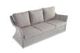 Avalon 3 Seater Sofa White/Grey