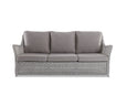 Avalon 3 Seater Sofa White/Grey