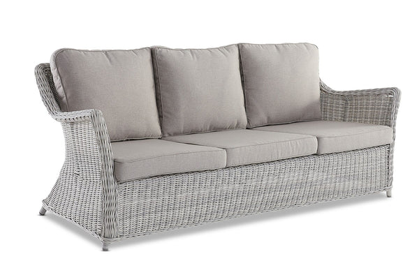 Avalon 3 Seater Sofa White/Grey