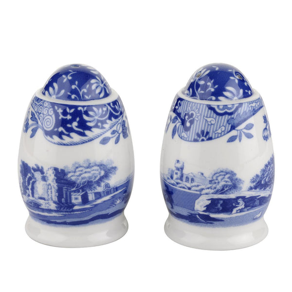 Spode Blue Italian - 7.5cm Salt & Pepper (S/2)