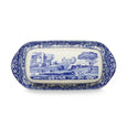 Spode Blue Italian - 20x10cm Butter Dish