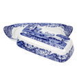 Spode Blue Italian - 20x10cm Butter Dish