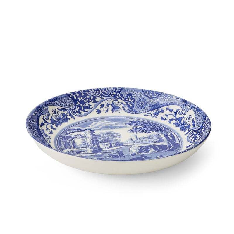 Spode Blue Italian - 22cm Pasta Bowl (S/4)