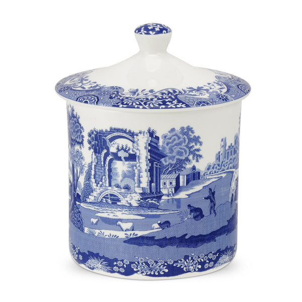 Spode Blue Italian - 19cm Storage Jar