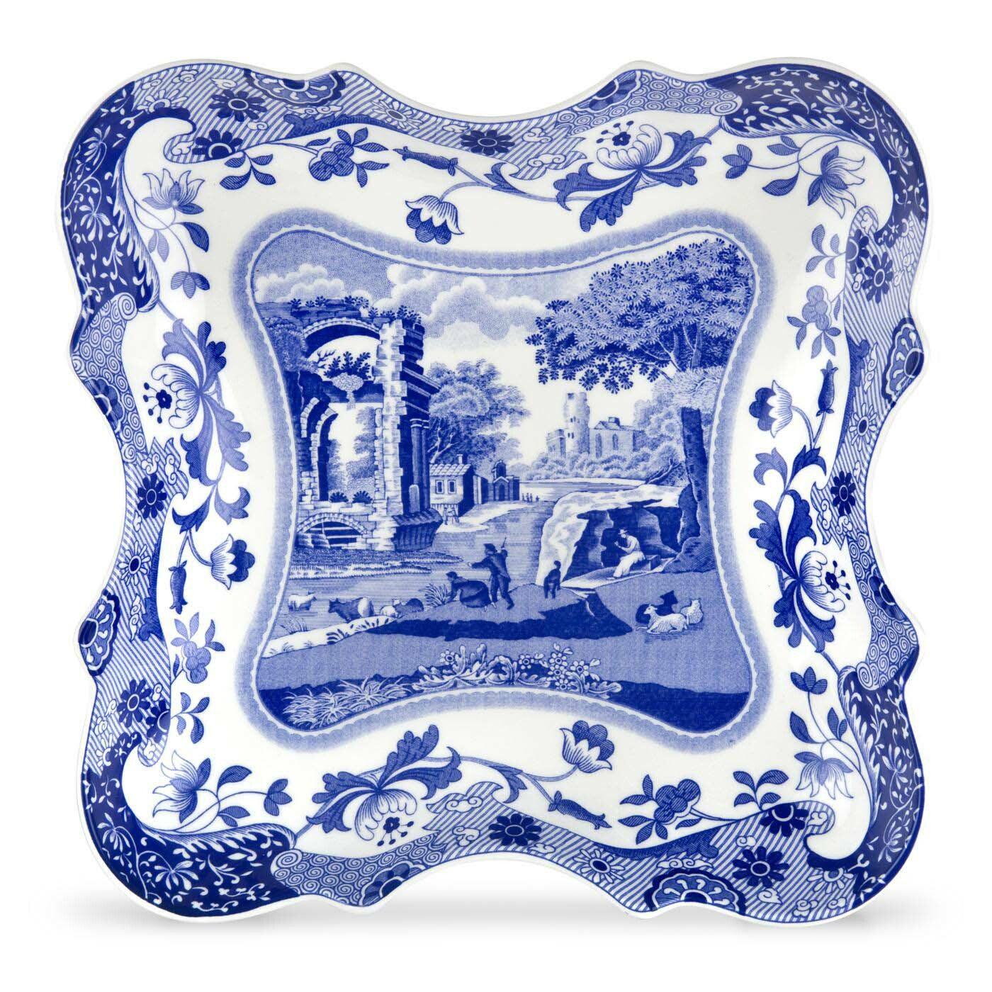 Spode Blue Italian - 19cm Devonia Tray