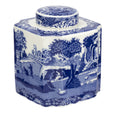 Spode Blue Italian - 13.5x11.5cm Tea Caddy