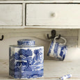 Spode Blue Italian - 13.5x11.5cm Tea Caddy