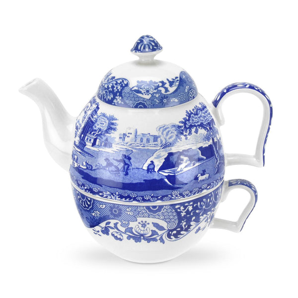 Spode Blue Italian - 0.56L/19.5oz Tea for One Set