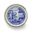 Spode Blue Italian - 9.5cm Ceramic Coasters with Holder (S/4)