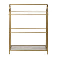 Bathroom Towel Rack Antique Gold - Hamptons Style