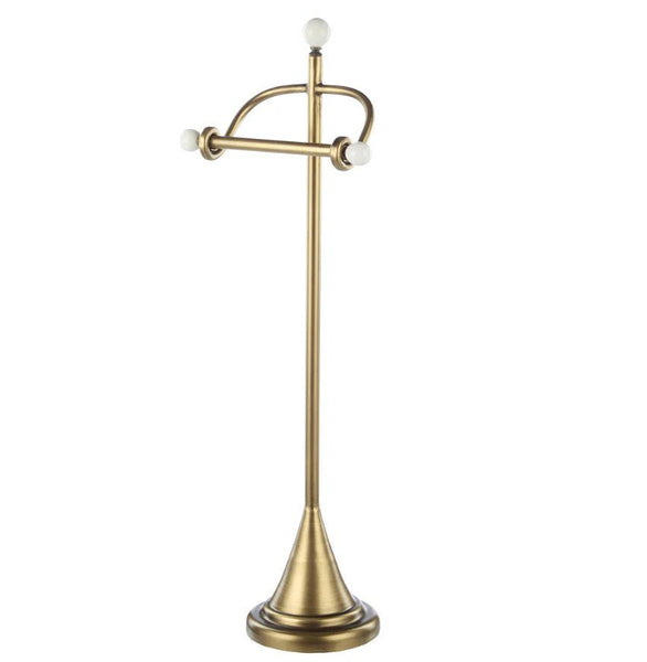 Bathroom Toilet Roll Holder Antique Gold - Hamptons Style