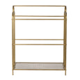 Bathroom Towel Rack Antique Gold
