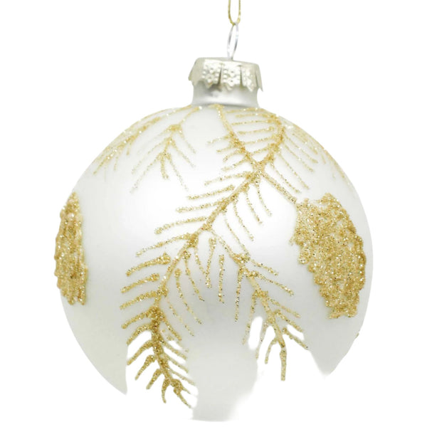 Glass Bauble Botanical