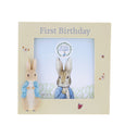 Beatrix Potter Peter Rabbit First Birthday photo frame with classic illustrations, 10cm