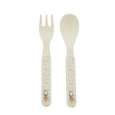 Beatrix Potter Peter Rabbit Christmas Dinner Set (S/5) fork and spoon