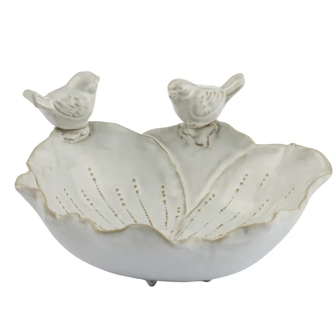 Birds on a Ceramic Bowl