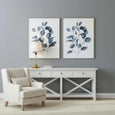Bondi Hamptons Armchair Natural Stripe With White Piping - Hamptons Style