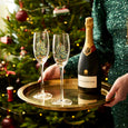 Spode Christmas Tree - 250ml/8.45fl.oz Champagne Flutes (S/4)