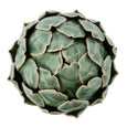 Cynara Artichoke Sculpture Small Green top view 