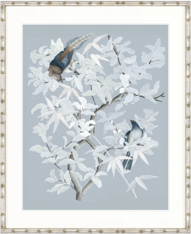 Designer Boys Alsatian Blooms I Framed Print 