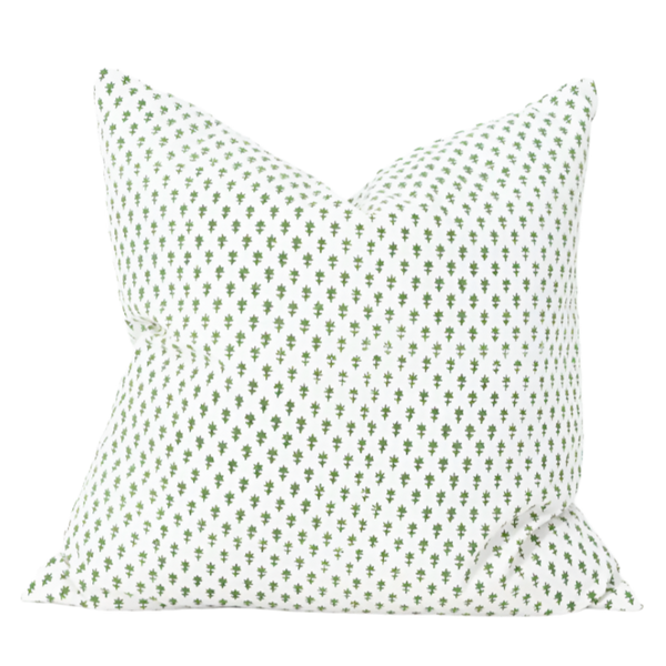 Devon Dots Green Medium Cushion 50cm