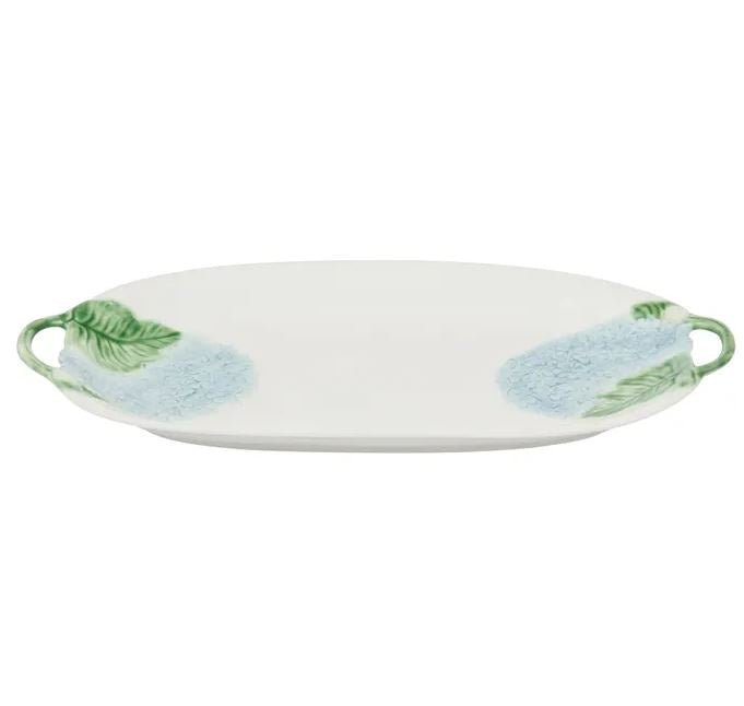 Eliza Ceramic Platter Blue/Green - Hamptons Style
