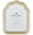 Ella Resin Frame Gold 5x7" - Hamptons Style